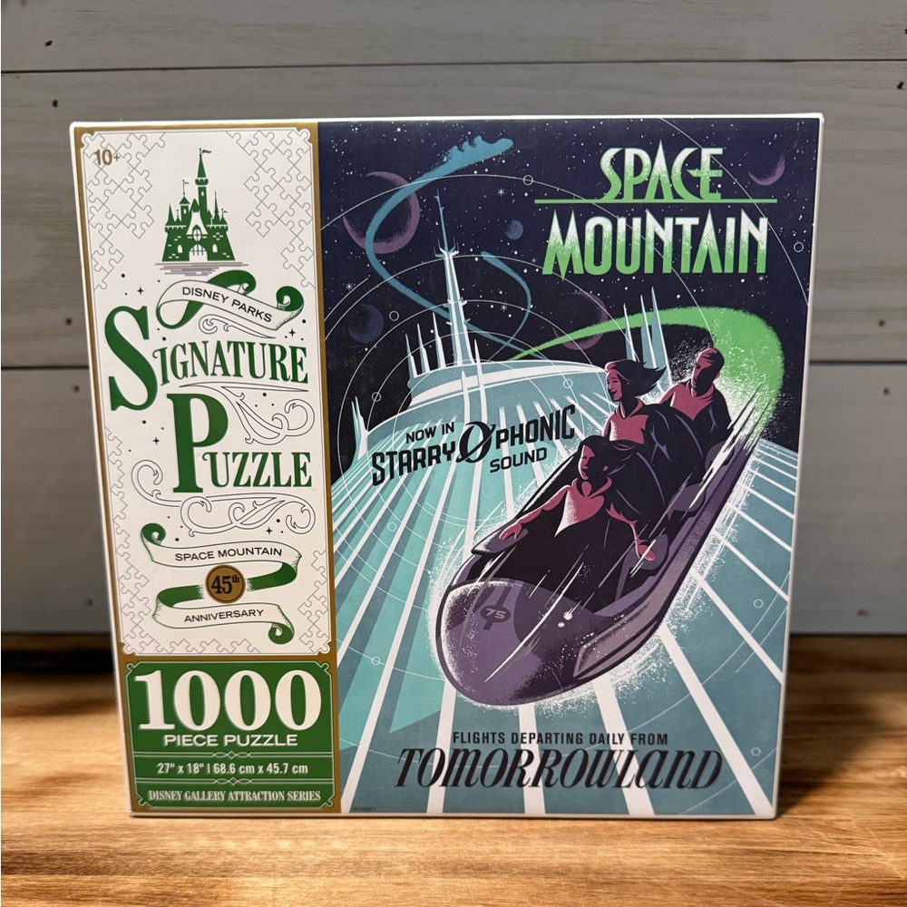 Disney Parks Signature Puzzle — Space Mountain 45th Anniversary 1000-Piece